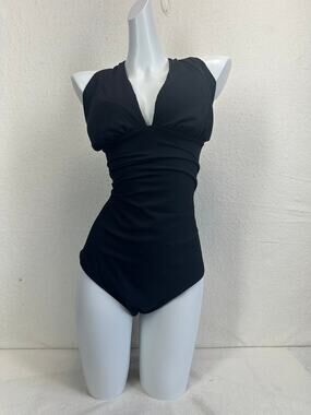 Andie Mykonos Long Torso One Piece Ribbed SZ 2XT NWOT Classic Simple Tailored